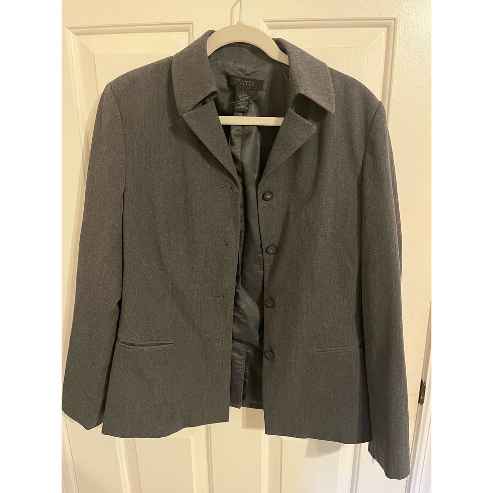 The Limited Stretch Grey Blazer Size L